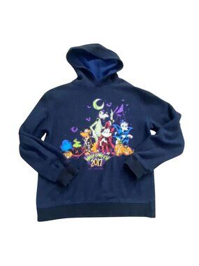 Disney Parks Walt Disney World Halloween 2017 Hoodie-Youth Large-GUC-Glows in Th